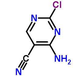 4-氨基-2-氯嘧啶-5-星空app结构式