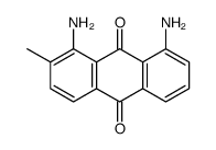 1,8-diamino-2-methylanthracene-9,10-dione Structure