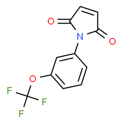 1H-PYRROLE-2,5-DIONE, 1-[3-(TRIFLUOROMETHOXY)PHENYL]- structure