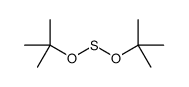 2-methyl-2-[(2-methylpropan-2-yl)oxysulfanyloxy]propane Structure