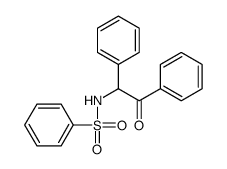 N-(2-oxo-1,2-diphenylethyl)benzenesulfonamide Structure