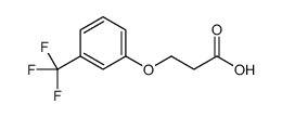 3-(3-(TRIFLUOROMETHYL)PHENOXY)PROPANOIC ACID Structure