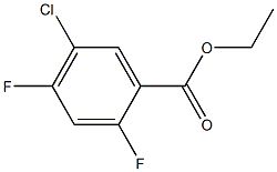 Ethyl 5-chloro-2,4-difluorobenzoate Structure