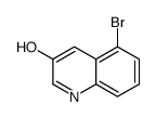 5-bromoquinolin-3-ol structure