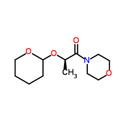 4-[(2R)-2-(3,4,5,6-tetrahydro-2H-pyran-2-yloxy)-propionyl]morpholine图片