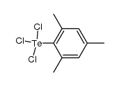 (2,4,6-trimethylphenyl)TeCl3 Structure