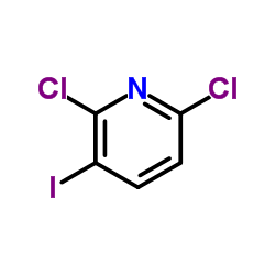 2,6-Dichloro-3-iodopyridine Structure