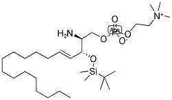 3-O-tert-Butyldimethylsilyl-D-erythro-sphingosylphosphorylcholine图片