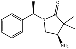 (4r)-4-amino-3,3-dimethyl-1-[(1r)-1-phenylethyl]pyrrolidin-2-one picture