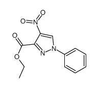 ethyl 4-nitro-1-phenylpyrazole-3-carboxylate结构式