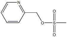 METHANESULFONIC ACID PYRIDIN-2-YLMETHYL ESTER Structure