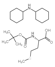 Boc-Met-OH.DCHA Structure