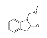 1-(methoxymethyl)-2-oxoindole结构式