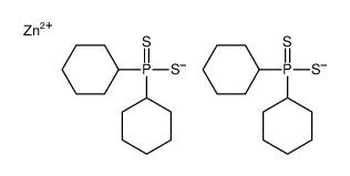 zinc bis(dicyclohexyldithiophosphinate)结构式