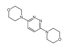 4-(6-morpholin-4-ylpyridazin-3-yl)morpholine结构式