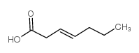3-庚烯酸结构式