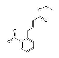 ethyl 4-(2-nitrophenyl)but-2-enoate Structure