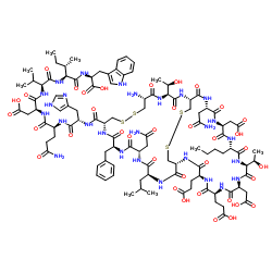 (Nle6)-Sarafotoxin C结构式