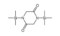 1,4-bis(trimethylsilyl)piperazine-2,5-dione结构式