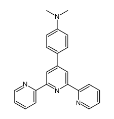 4-(2,6-dipyridin-2-ylpyridin-4-yl)-N,N-dimethylaniline结构式