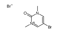 5-bromo-1,3-dimethylpyrimidin-3-ium-2-one,bromide结构式