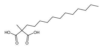 2-dodecyl-2-methylmalonic acid结构式