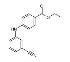 N-(4-乙氧甲酰苯基)-n-(3-氰基苯基)胺图片