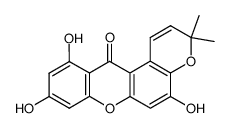 Toxyloxanthone B结构式