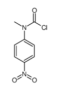 N-methyl-N-(4-nitrophenyl)carbamoyl chloride Structure