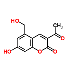 亮菌甲素结构式