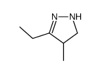 3-ethyl-4-methyl-4,5-dihydro-1H-pyrazole Structure