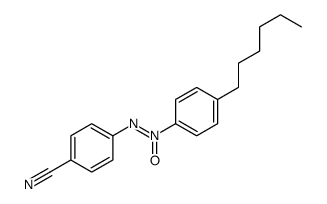 (4-cyanophenyl)imino-(4-hexylphenyl)-oxidoazanium结构式