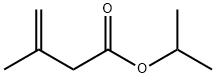 3-Butenoic acid, 3-Methyl-, 1-Methylethyl ester Structure