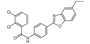 2,3-dichloro-N-[4-(5-ethyl-1,3-benzoxazol-2-yl)phenyl]benzamide picture