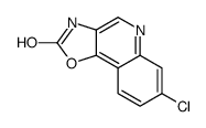 7-chloro-3H-[1,3]oxazolo[4,5-c]quinolin-2-one结构式