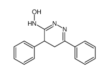 N-(4,6-diphenyl-4,5-dihydropyridazin-3-yl)hydroxylamine Structure