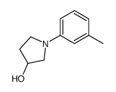 1-(3-methylphenyl)pyrrolidin-3-ol Structure