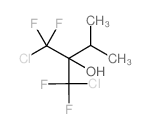 2-Butanol,1-chloro-2-(chlorodifluoromethyl)-1,1-difluoro-3-methyl-结构式