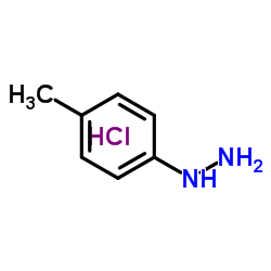 4-Methylphenylhydrazine hydrochloride Structure