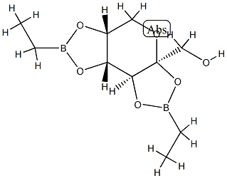 2-O,3-O:4-O,5-O-Bis(ethylboranediyl)-β-D-fructopyranose picture