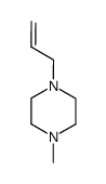 1-Methyl-4-allylpiperazine Structure