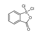 1,1-dichloro-1λ4-benz[c][1,2]oxathiol-3-one Structure