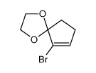 1,4-DIOXASPIRO[4.4]NON-6-ENE, 6-BROMO- picture