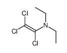 N,N-二乙基-1,2,2-三氯乙烯(基)胺结构式