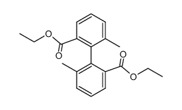 dimethyl (+/-)-6,6'-diethyldiphenate Structure