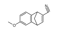 1,4-Methanonaphthalene-2-carbonitrile,1,4-dihydro-6-methoxy-结构式