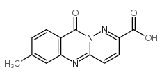 10H-Pyridazino[6,1-b]quinazoline-2-carboxylic acid, 7-methyl-10-oxo- Structure