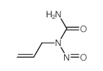 NITROSOALLYLUREA Structure