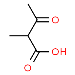 Butanoic acid, 2-methyl-3-oxo-, (2S)- (9CI)结构式