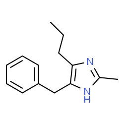 1H-Imidazole,2-methyl-4-(phenylmethyl)-5-propyl-(9CI) structure